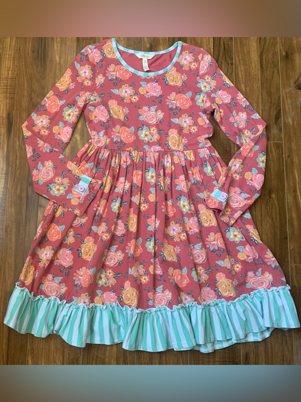 Girls Matilda Jane Rosie Posie Dress Size 14